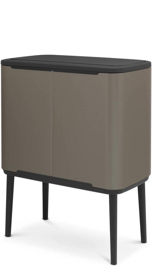 Brabantia Bo Touch Bin afvalemmer 11 + 23 liter met 2 kunststof binnenemmers - Foto 4