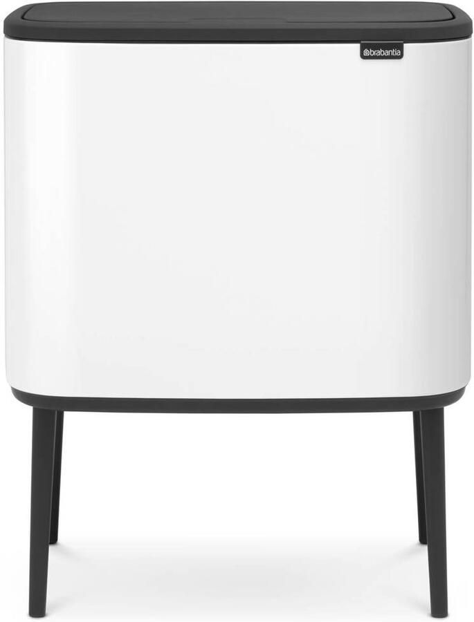 Brabantia Bo Touch Bin afvalemmer 11 + 23 liter met 2 kunststof binnenemmers - Foto 3