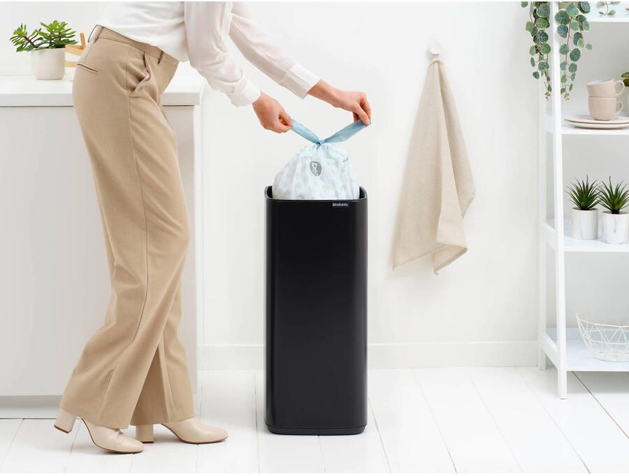 Brabantia Bo Touch Bin afvalemmer 30 liter Matt Black - Foto 2