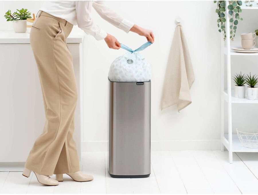 Brabantia Bo Touch Bin afvalemmer 30 liter Matt Steel Fingerprint Proof - Foto 3