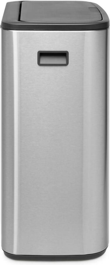 Brabantia Bo Touch Bin afvalemmer 60L met kunststof binnenemmer Matt Steel Fingerprint Proof - Foto 3