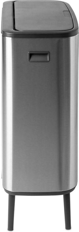 Brabantia Bo Touch Bin Hi Prullenbak 2 x 30 liter Afvalscheiding Matt Steel Fingerprint Proof - Foto 6