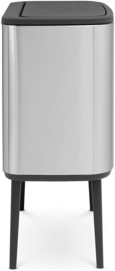 Brabantia Bo Touch Bin Prullenbak 3 x 11 liter Afvalscheiding Matt Steel Fingerprint Proof - Foto 5