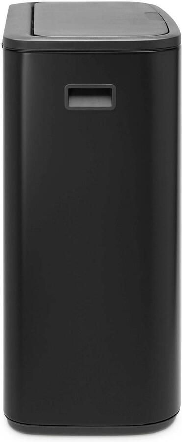 Brabantia Bo Touch Bin afvalemmer 60 liter met kunststof binnenemmer Matt Black
