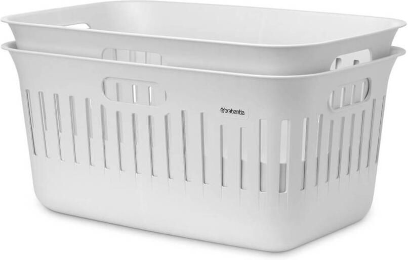 Brabantia Collect-It Wasmand 40 liter set van 2 White (40 liter)