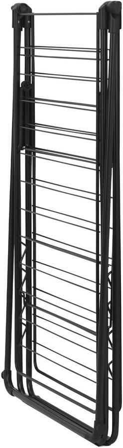 Brabantia HangOn Droogrek 25m met Stang Inklapbaar Wasrek Matt Black - Foto 5