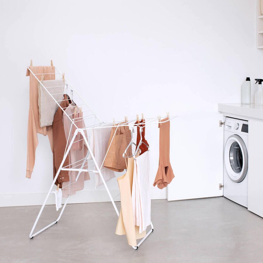 Brabantia Droogrek 20 Meter Hangon Droogrek Staal Wit - Foto 3