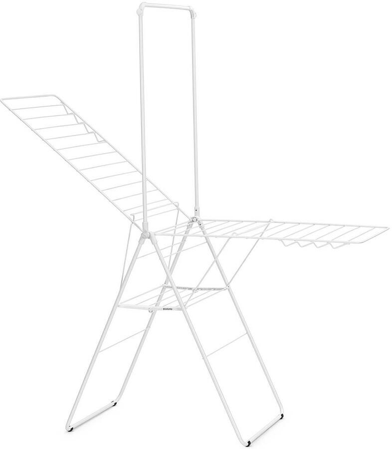 Brabantia Droogrek 25 Meter Met Stang Hangon Droogrek Staal Wit - Foto 3