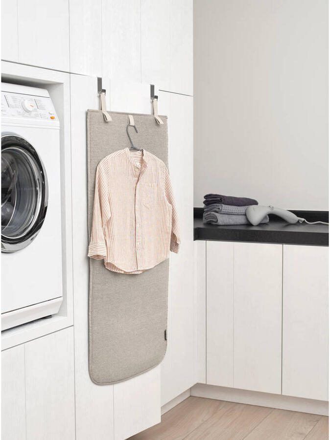 Brabantia Refresh & Steam Kledingstoomdeken met deurhaken - Foto 4