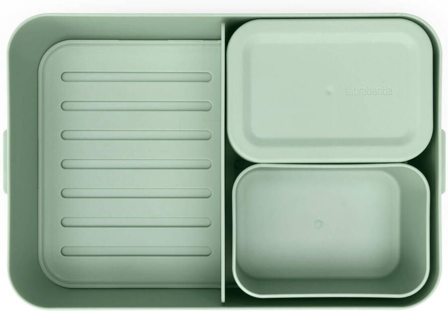 Brabantia Make & Take Bento Lunchbox incl. Bento Box Large Kunststof Jade Green - Foto 5