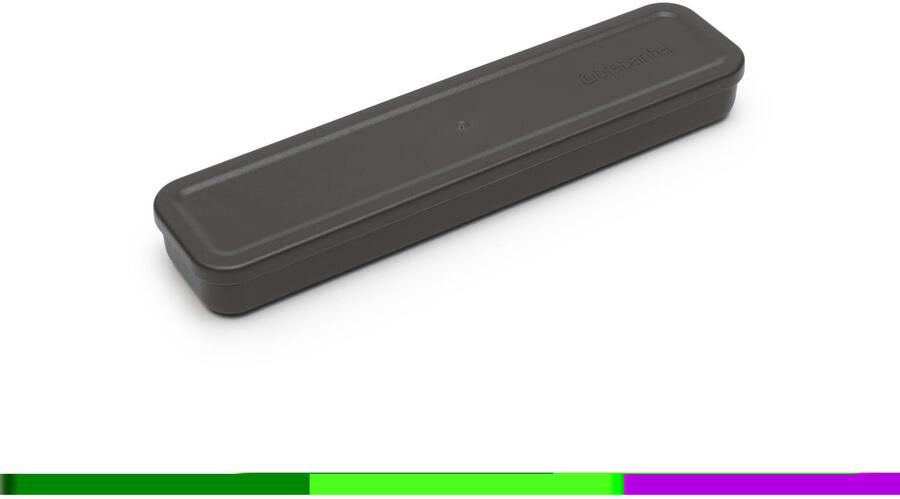 Brabantia Make & Take bestekset 3 delig mes vork en lepel dark grey - Foto 4