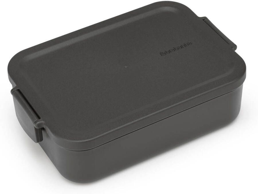 Brabantia Make & Take Lunchbox Medium Kunststof Dark Grey - Foto 3