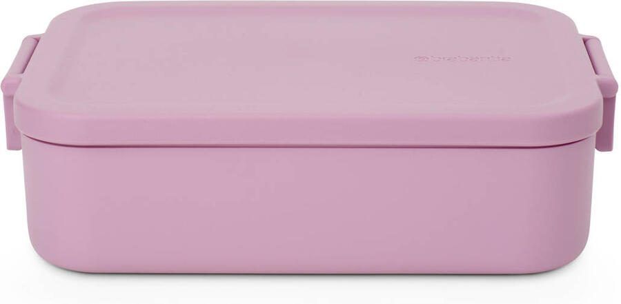 Brabantia Make & Take Lunchbox medium kunststof Lilac Pink - Foto 2