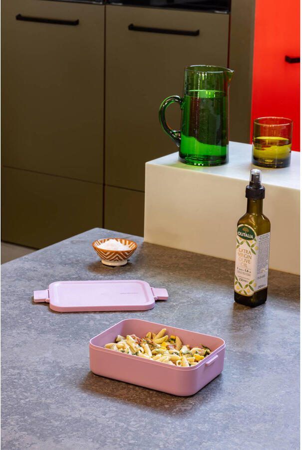 Brabantia Make & Take Lunchbox medium kunststof Lilac Pink - Foto 3