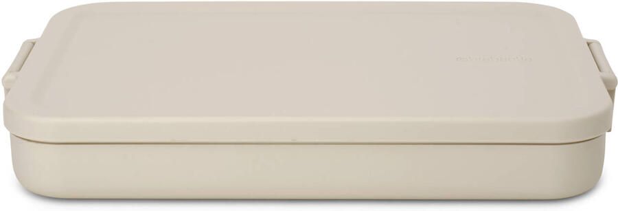 Brabantia Make & Take Lunchbox plat kunststof Soft Beige - Foto 2