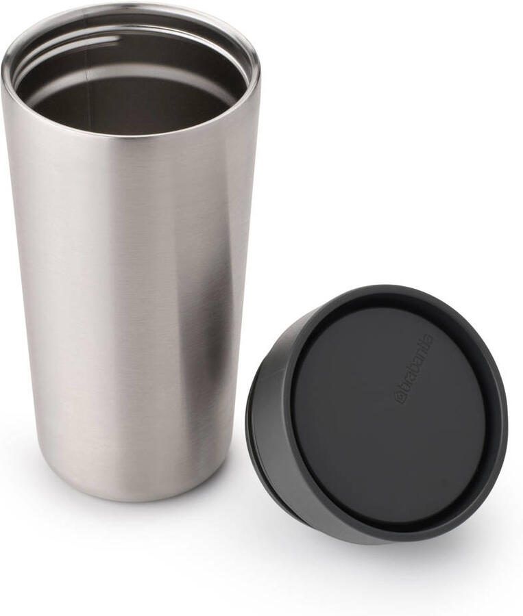 Brabantia Make & Take Thermosbeker 0 36 l Koffiebeker Dark Grey - Foto 4