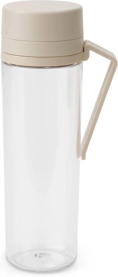 Brabantia Make & Take waterfles met Zeef 0 5 l Soft Beige
