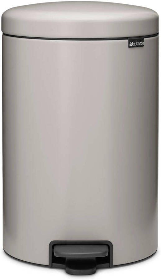 Brabantia NewIcon pedaalemmer 20 liter met kunststof binnenemmer