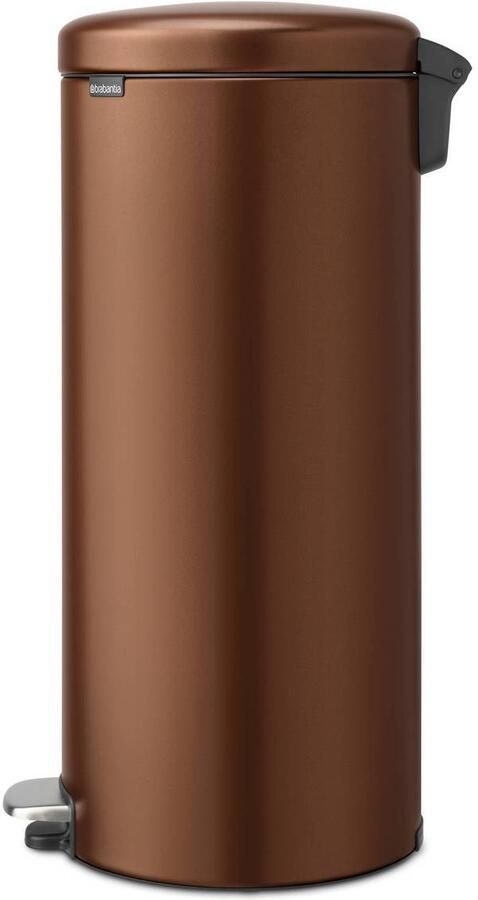 Brabantia NewIcon Pedaalemmer 30 liter kunststof binnenemmer Warm Bronze - Foto 2