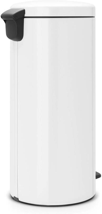 Brabantia Pedaalemmer 30 liter 'newIcon' met kunststof binnenemmer White - Foto 3