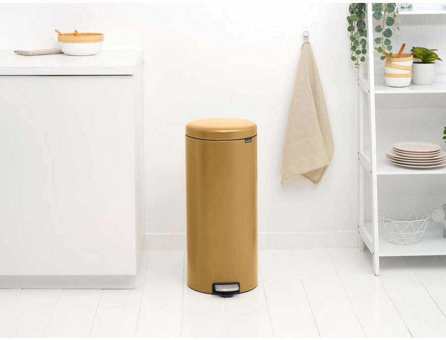 Brabantia NewIcon Pedaalemmer 30 liter Warm Gold - Foto 2