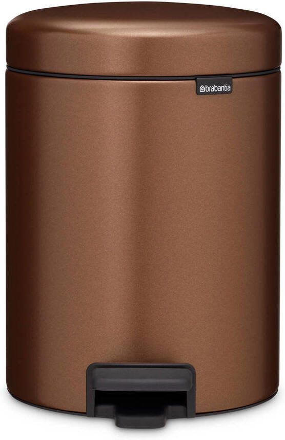 Brabantia NewIcon pedaalemmer 5 liter met kunststof binnenemmer