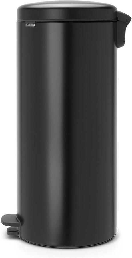 Brabantia Pedaalemmer 30 liter 'newIcon' met kunststof binnenemmer Matt Black - Foto 3