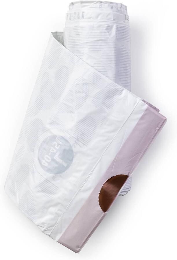Brabantia PerfectFit afvalzak code L 40-45 liter 120 stuks set van 6 rollen White - Foto 4