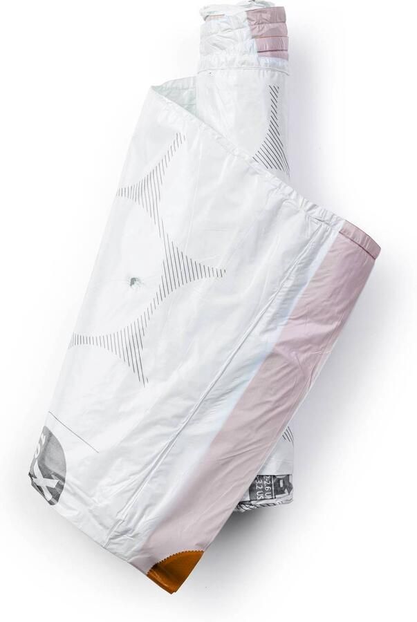 Brabantia PerfectFit Afvalzak code X 10-12 liter 200 stuks set van 10 rollen White - Foto 3