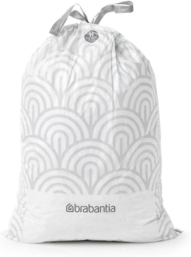Brabantia Type H PerfectFit Jaarverpakking Afvalzak 50-60 Liter 120 Stuks - Foto 3