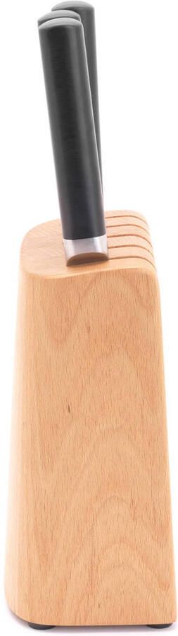 Brabantia Profile messenblok hout met 5 messen Beukenhout - Foto 2