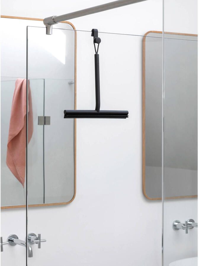 Brabantia ReNew Douchewisser met Deurhaak Dark Grey - Foto 3