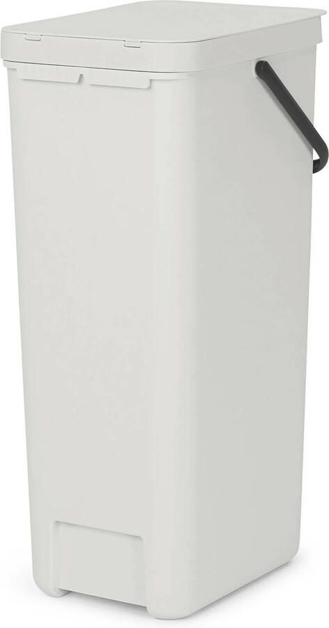 Brabantia Sort & Go Prullenbak 40 liter Light Grey