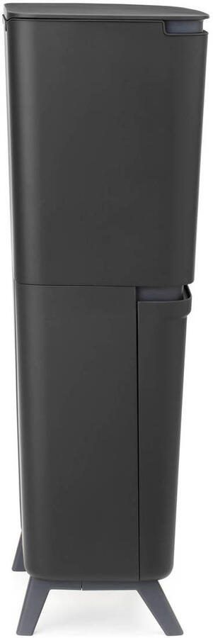 Brabantia SortUp recycle prullenbak Hi 20+25 liter dark grey - Foto 4