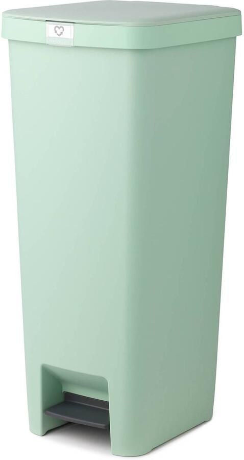 Brabantia StepUp Prullenbak Pedaalemmer 40 liter Jade Green - Foto 3