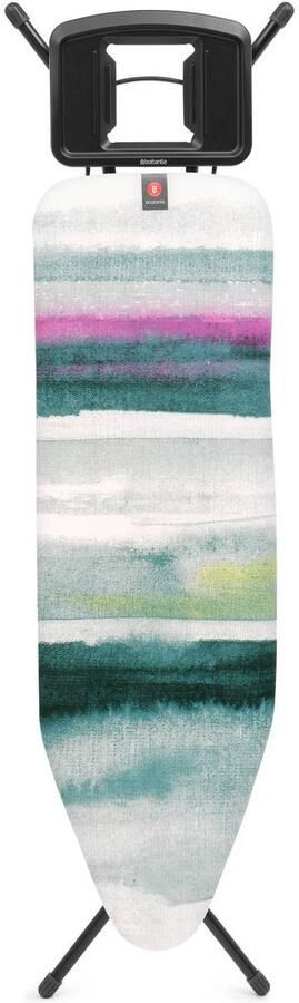 Brabantia strijkplank B met solide strijkijzerhouder 124x38 cm Morning Breeze - Foto 2