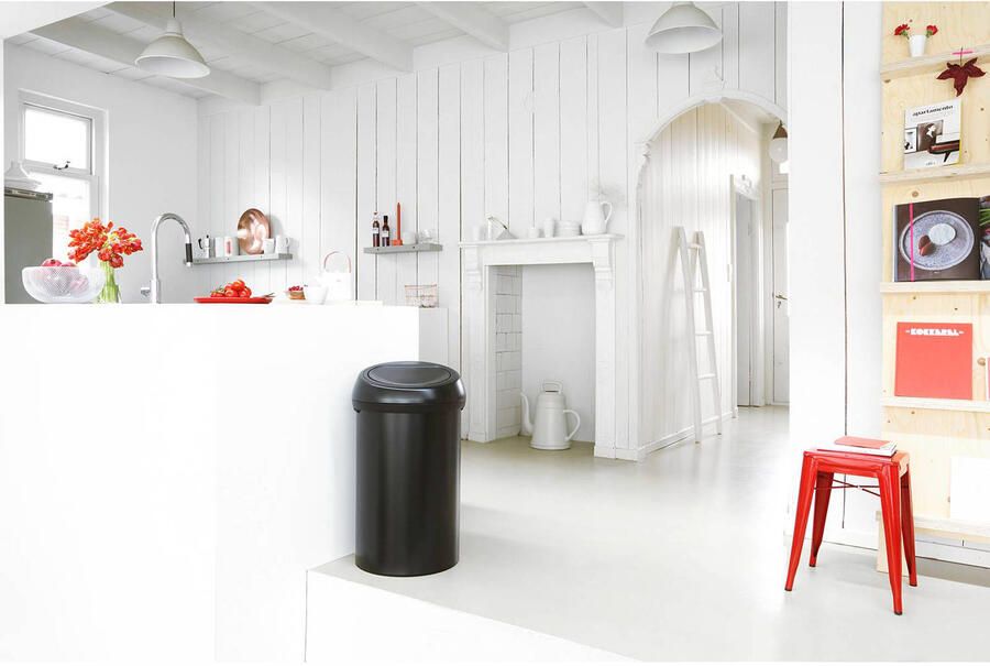 Brabantia Touch Bin Prullenbak 60 liter Matt Black