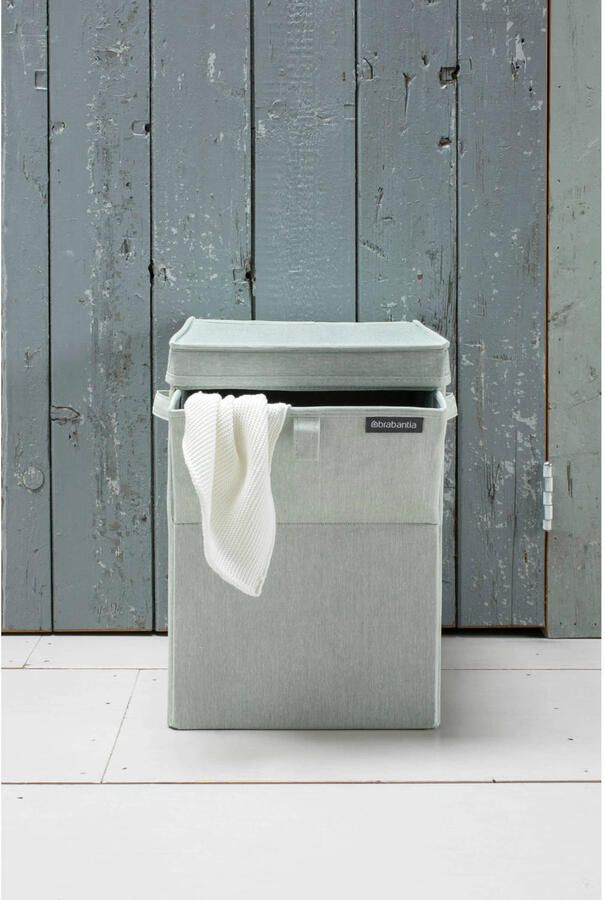 Brabantia Wasmand met Deksel Stapelbaar 35 l Green
