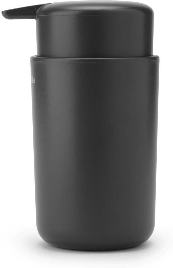 Brabantia zeepdispenser ReNew (250 ml) Dark Grey (7.6x14.3 cm) - Foto 3