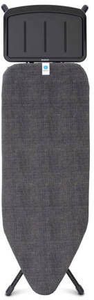 Brabantia Strijkplank C met Solide Stoomunithouder 124 x 45 cm Denim Black - Foto 5