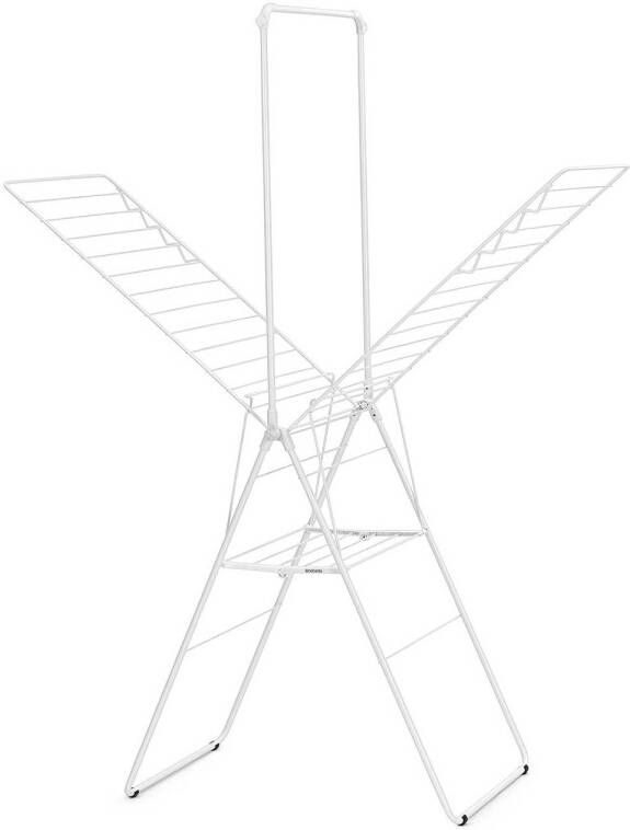 Brabantia Droogrek 25 Meter Met Stang Hangon Droogrek Staal Wit - Foto 5