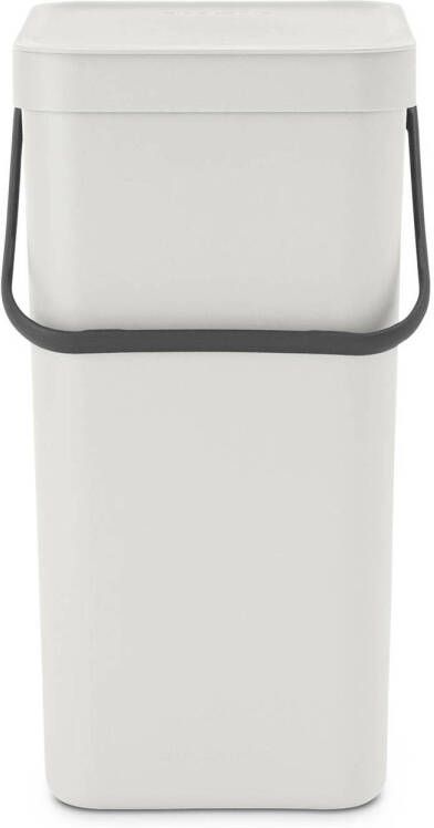 Brabantia Sort & Go Prullenbak 16 liter Light Grey - Foto 2