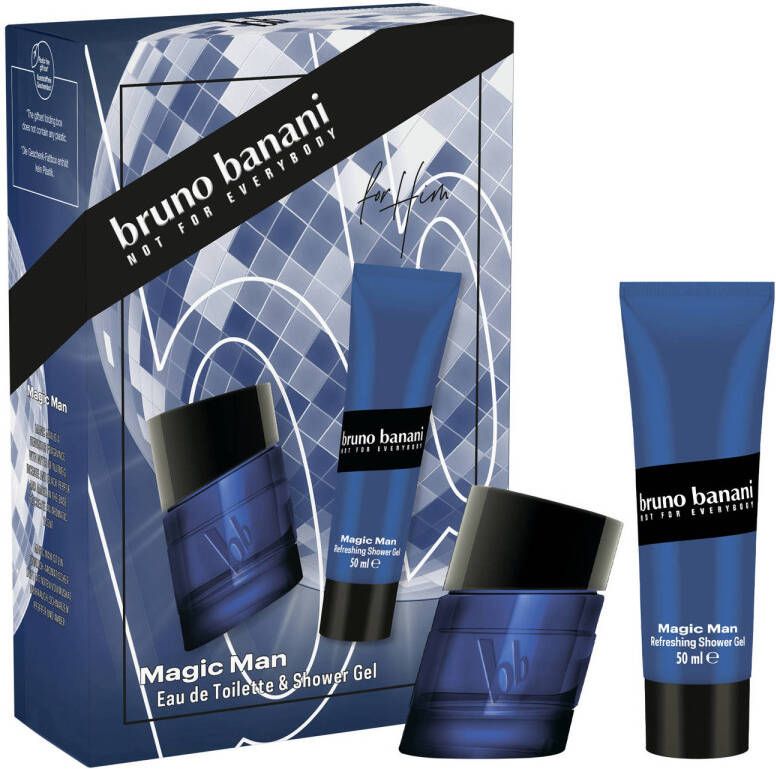 Bruno Banani geschenkset Magic Man eau de toilette 30 ml + showergel 50 ml