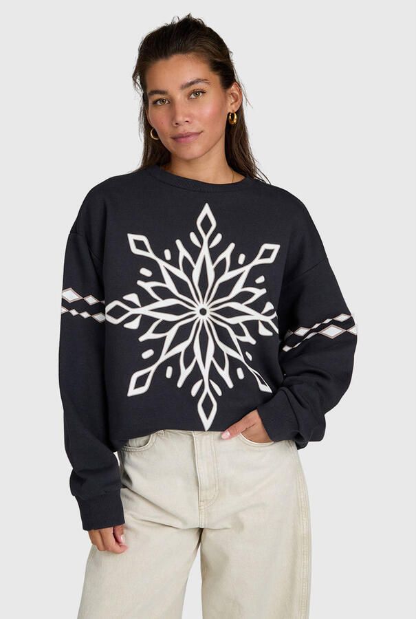 Brunotti katoenen sweater zwart