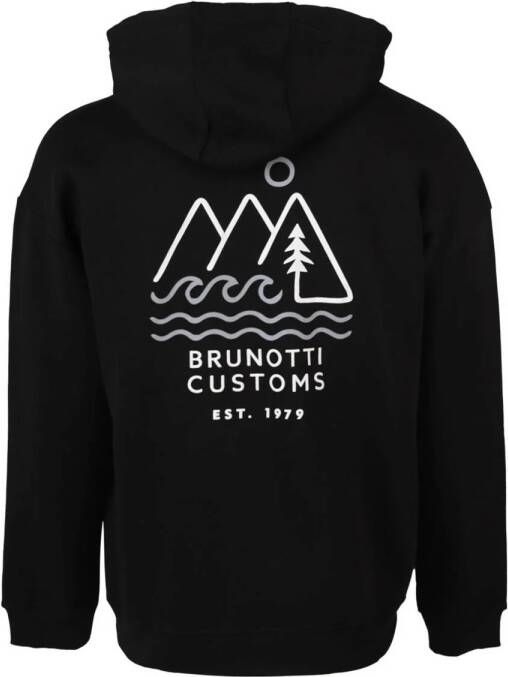 Brunotti hoodie Benito zwart