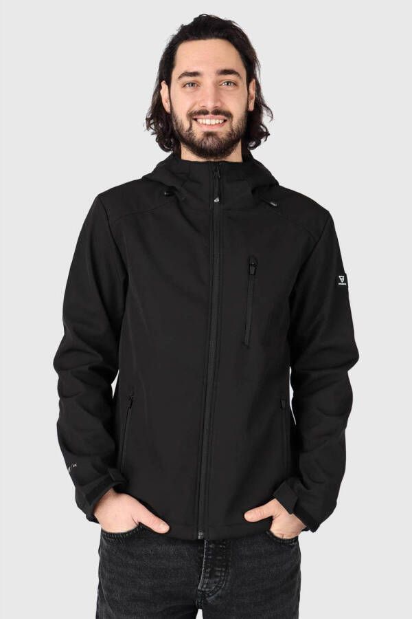 Brunotti outdoor softshell jas Mib zwart