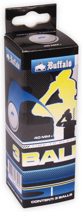 Buffalo Tafeltennis Ballen (3st.) Competitie 3*