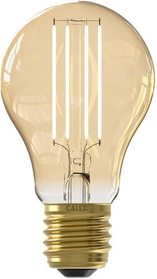 Calex Slimme LED Lamp E27 Wifi Verlichting Filament A60 Smart Lichtbron Goud Dimbaar Warm Wit licht 7W - Foto 4
