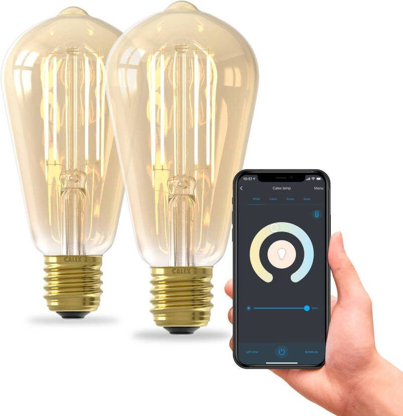 Calex slimme LED lamp (set van 2)