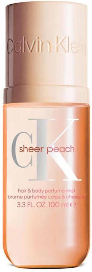 Calvin Klein Sheer Peach hair & body mist 100 ml